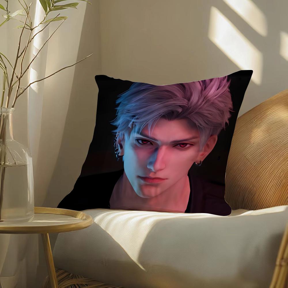 L-Love Deepspace Handsome Man Sylus Pillow Case Pattern Printed Pillowcase For Living Room Sofa Cushion Cover & Bedroom Decor