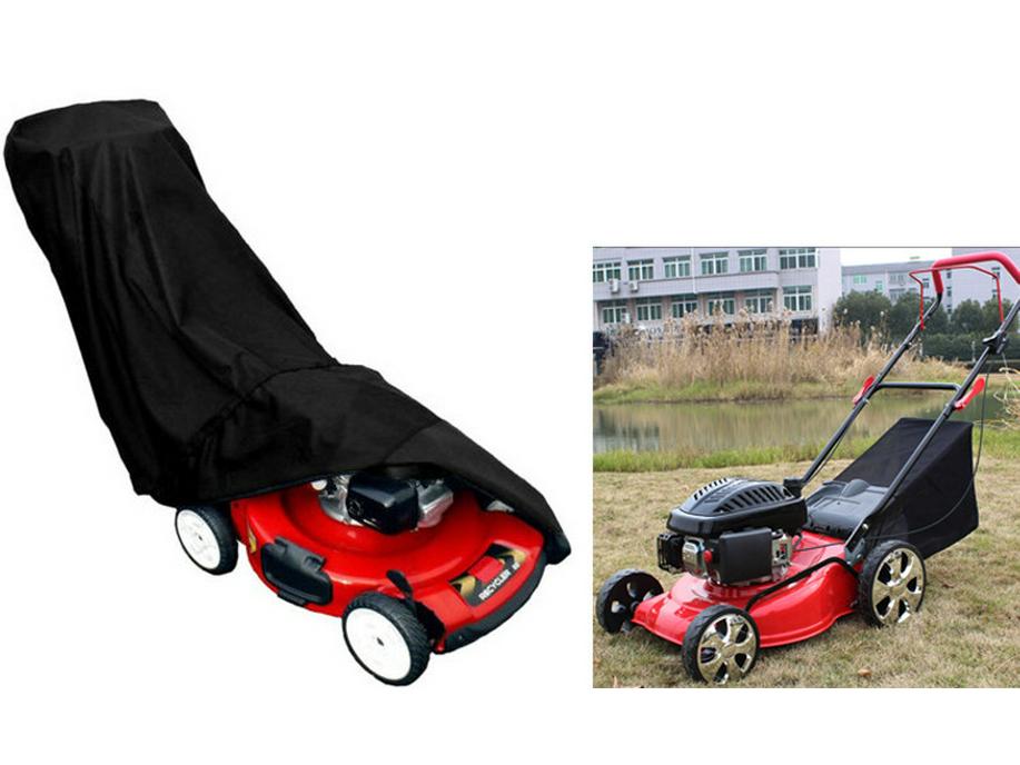 Outdoor Lawn Mower and Weeder Cover, 48x18.5x13.5 Inches, Dust & Rain Protection