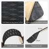 3-teiliges/Set Schwarzes Surfbrett Traktionspad Deck Grip Surf SUP Board EVA Schaum Diamant Anti-Rutsch Starke Fuß Heckpads Sup Zubehör
