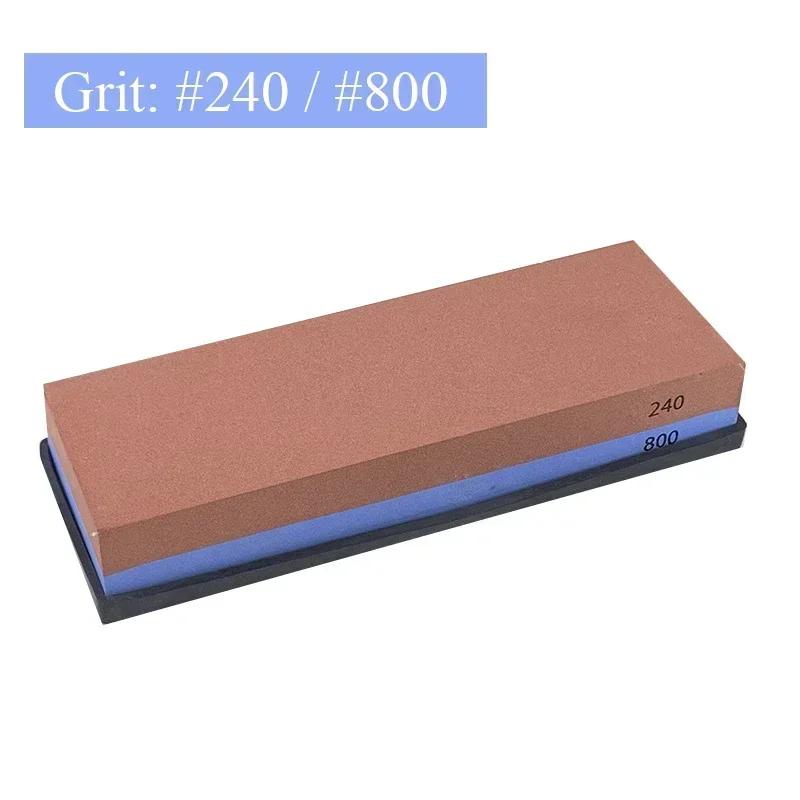 400 1000 3000 Grit Double-sided Sharpening Stone Base Angle Guide Set Kitchen Knife Sharpener Grinding Whetstone Apex Egde Blade