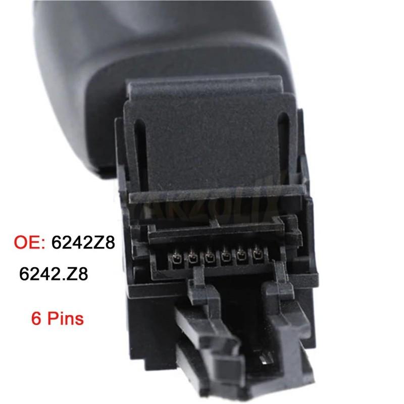 For Peugeot 206 207 301 307 308 406 3008 Citroen C5 Cruise Control Lever Switch Speed Limit Button 6242Z8 6242.Z8 6242Z9 6242.Z9