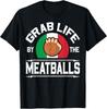 Funny Meatball Italian Food Italy Flag Shirt T-Shirt Unisex T-Shirt