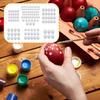 Easter Eggs White Foam Ornaments DIY Painting Set for Classroom Activities and Holiday Crafting Supplies