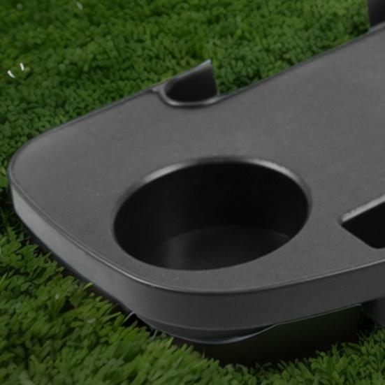 Chair Side Cup Holder Tray 4 Slots Heavy Duty Outdoor Camping Fishing Deck Chair Armrest Mount Cell Phone Cup Storage Tray Side Table