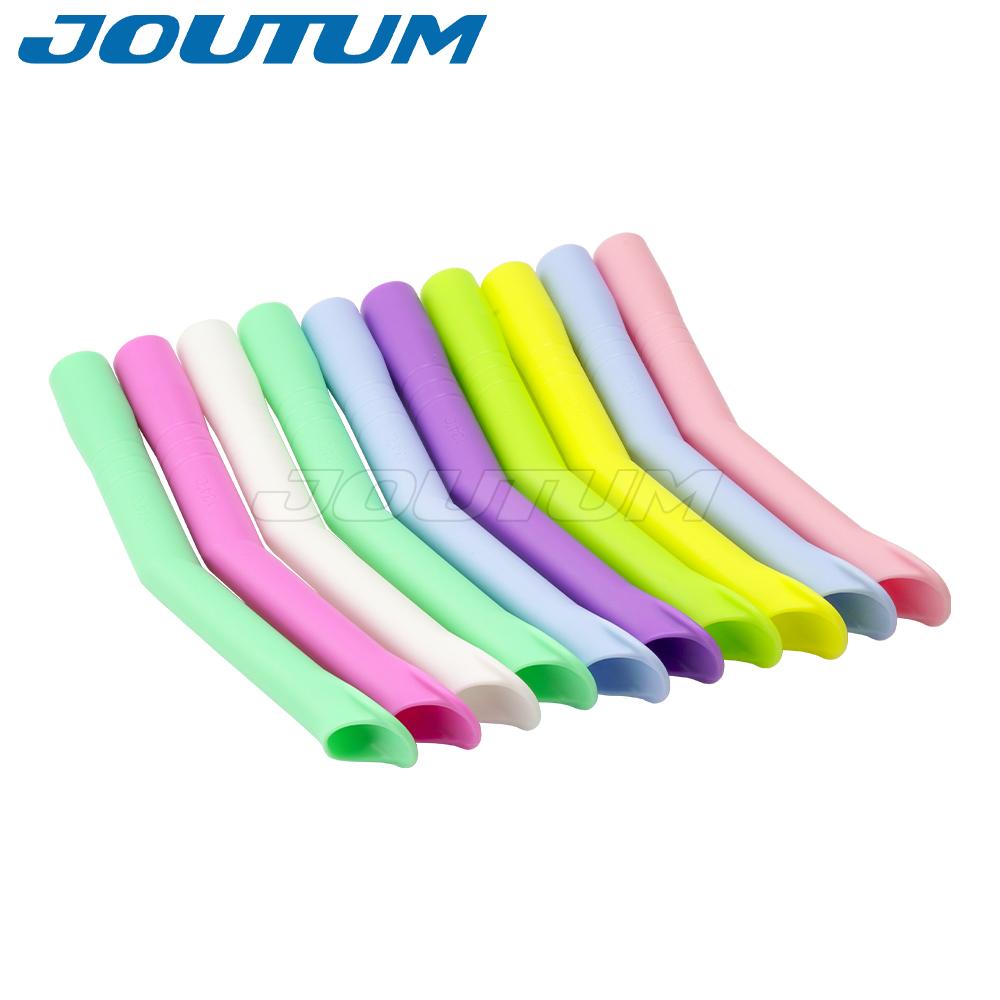 10pcs Dental Autoclavable Strong Suction Tips Dental Duckbill Evacuation Tips Aspirator Saliva Tube Suction Tips Dental Material