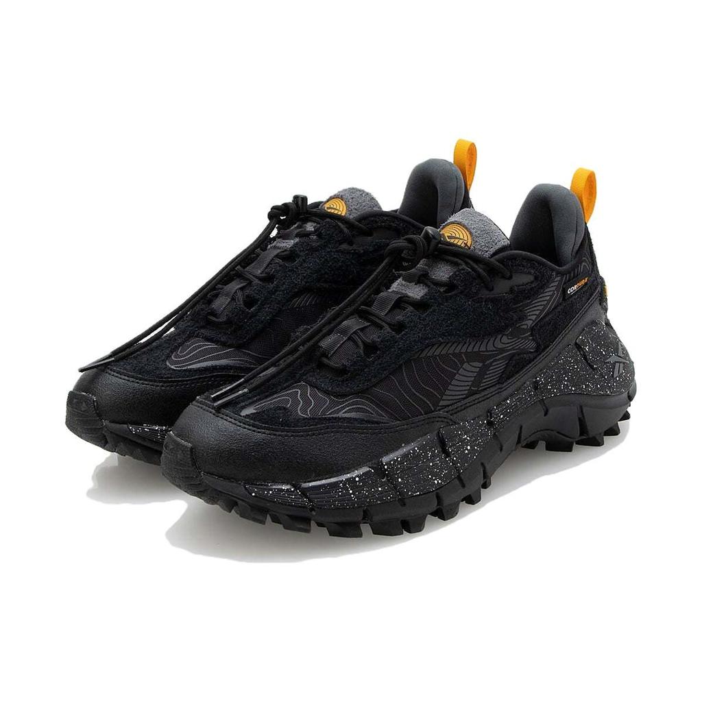 Reebok Zig Kinetica 2.5 Outdoor Sports Fabric Synthetic Leather Shock Absorption Wear-Resistant Low-Top Trail Running Shoes Unisex Sneaker 100074065