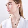 Angel Wings Platinum Plated Crystal Pendant Necklace Jewellery Set Gifts for Women and Girls Valentine Gift for Girlfriend