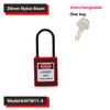 38mm Industrial Safety Padlock LOTO Lockout Nylon Engineering Shackle Personal Energy Lockout Direct Multiple Specifications 6