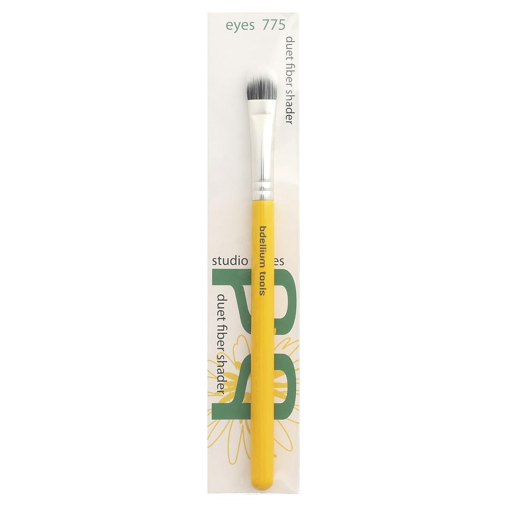 Bdellium Tools, Standard Series, Duet Fiber Shader Brush, Eyes 775, 1 Brush