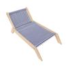 Cat Hammock Prevent Shaking Wooden Frame Swing Chair Kitten Raised Bed with Scratcher for All Seasons Beach Lounge Chair