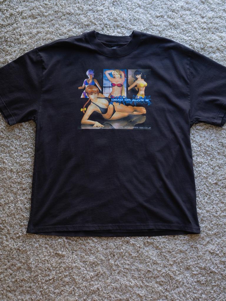 Video Game Dead or Alive 2 Bootleg Shirt 1995cojp