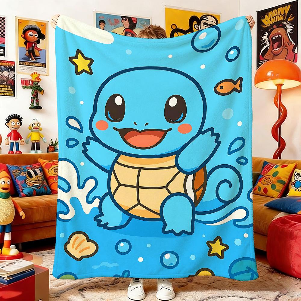 Sofas Blankets & Throws P-Poke-mones Bedspread on the Bed Anime Blanket Home and Decoration Sofa Bedspreads Picnic Throw Double