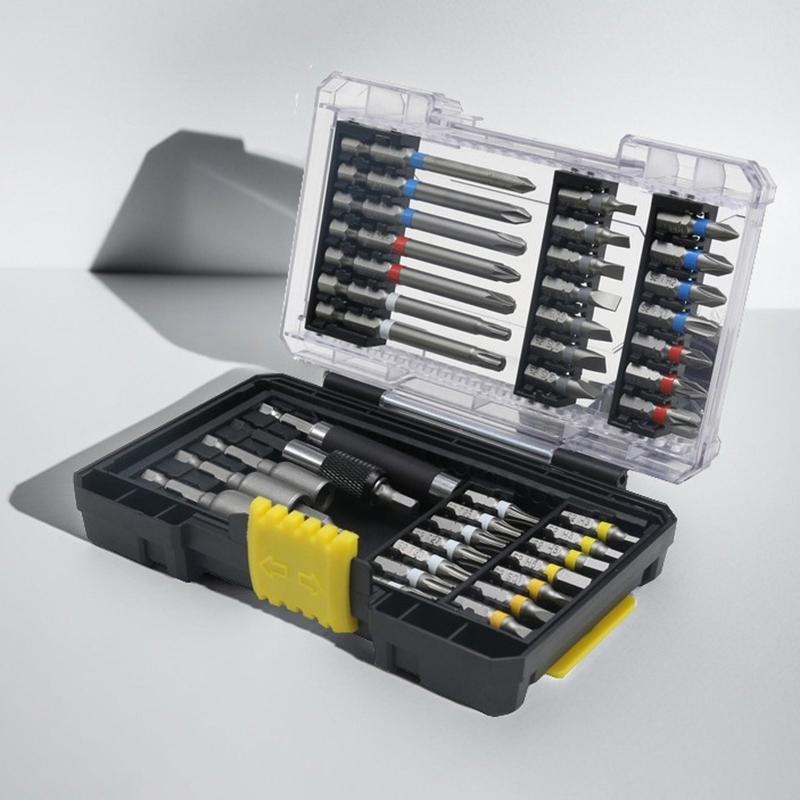 

Набор из 43 магнитных ударных гайковертов Набор инструментов гайковерта для ударной дрели Переходники для торцевых головок Удлинитель бит Гайковерт для барашковых гаек A