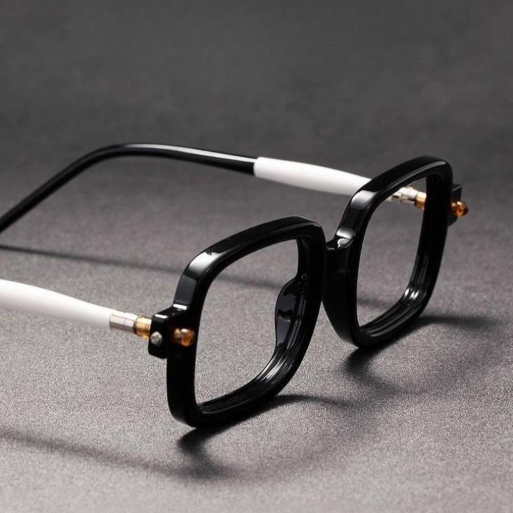 5PCS Anti-blue Light Reading Glasses Rectangular Ultra-light Eyewear +1.00 To +4.00 Fashion Eyewear for Men Women