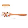 Cute Xmas Cream Cake Scraper Christmas Silicone Salad Mixer Pies Cooking Tool Kitchen Butter Non-stick Pastry Blenders Baking