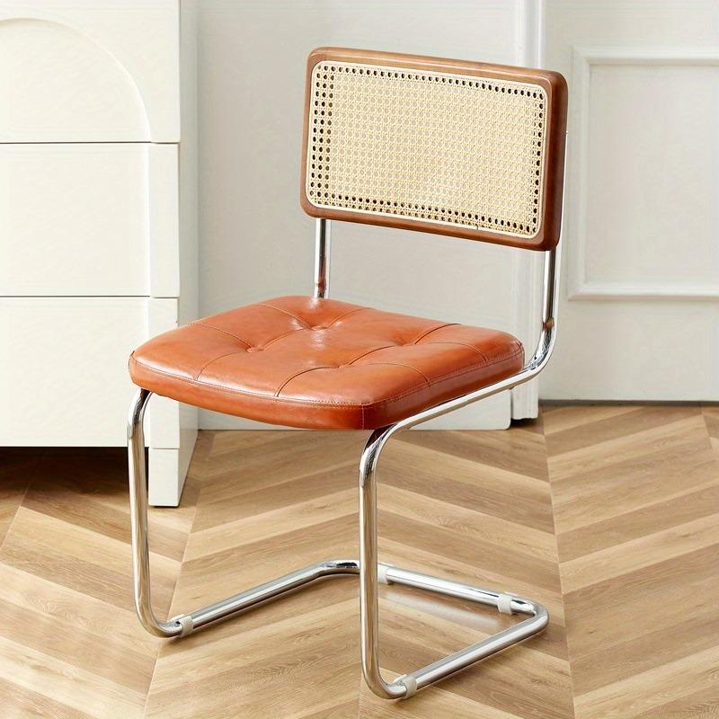 1pc Vine Woven Dining Chairs Household Chairs Outdoor Medieval Chairs In Study And Homestay Leisure And Creative Floating Chairs оранжевый 26090₽