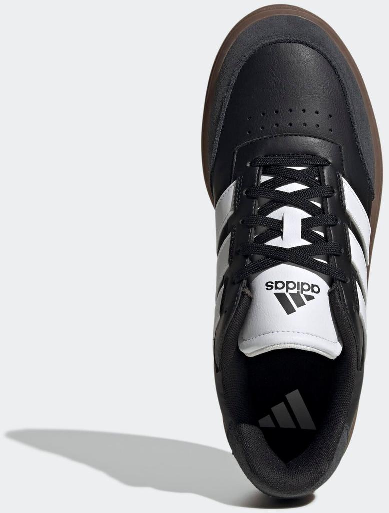 Кроссовки Adidas Courtblock core black cloud white carbon