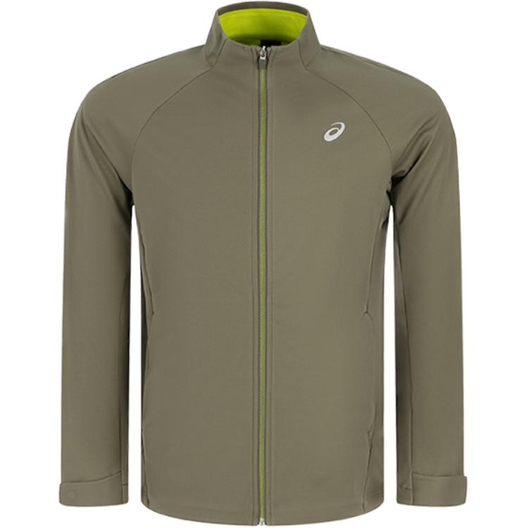 

Asics Fw25 Вязаная куртка с воротником-стойкой на молнии с длинными рукавами Мужские куртки 2011D472-300 L