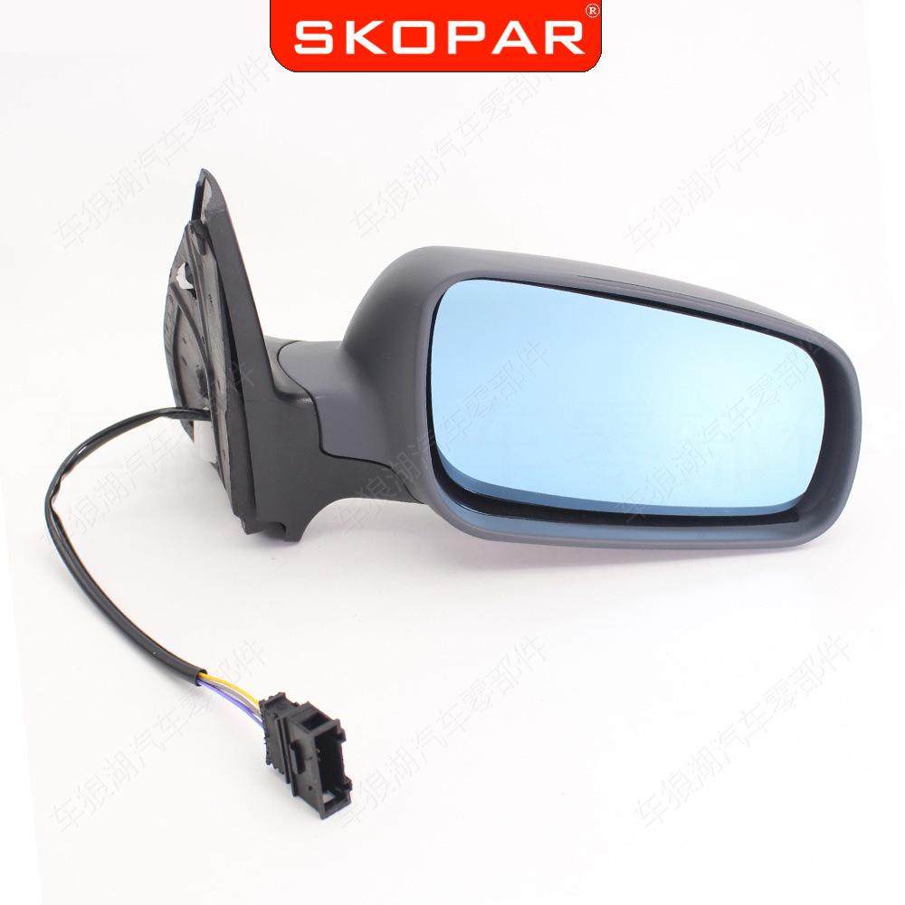 Compatible Rearview Mirror Assembly for Volkswagen Bora MK4, Golf 4 (1998-2006), Passat B5