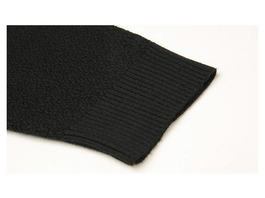 Hengyuanxiang 2025 Men's Knitted Cardigan: Spring & Autumn Casual Sweater for Middle-Aged & Young Dads