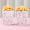 Wildblumen Papier Popcorn Box Frühling Wildblumen 1. Geburtstag Party Dekoration Kinder Mädchen Hochzeit Geburtstag Zubehör Geschenk Babyparty