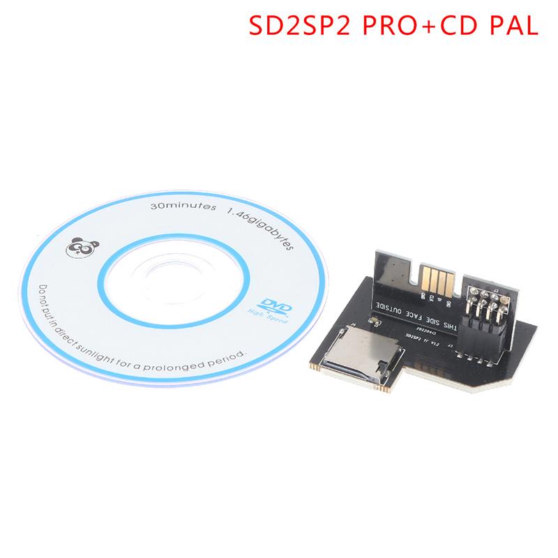 

Ngc Sd2Sp2 Pro Adapter Sdload Sdl Micro Sd Card Tf Card Reader SD2SP2 PRO+CD PAL