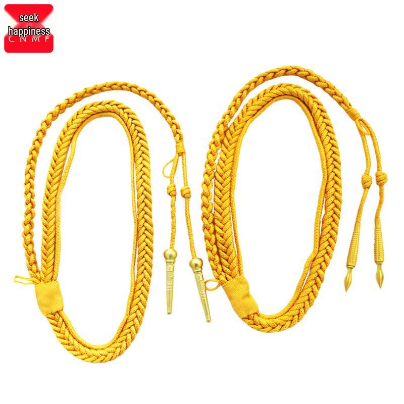 Yellow Ceremonial Security Guard Sash Sash