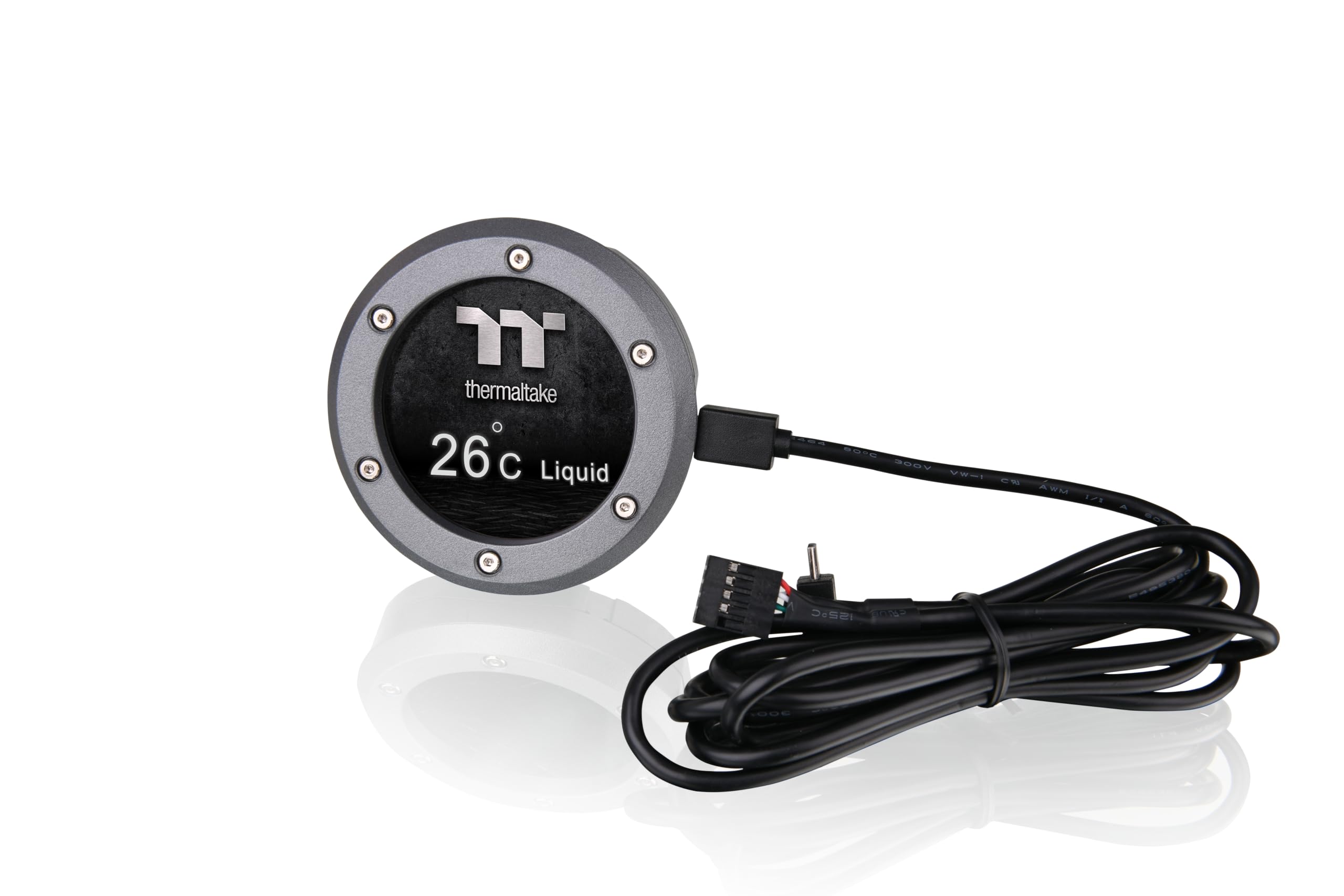 

Thermaltake inch Circle LCD Screen CS9117 2.1 Kit-Gray- AC-075-OOONAN-A1