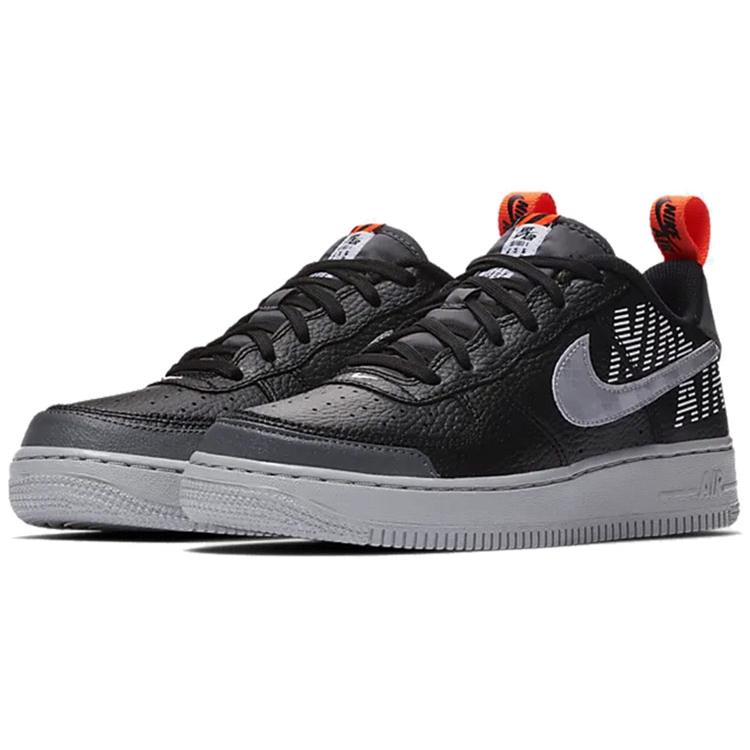 New Nike Air Force 1 Low LV8 Under Construction Black GS BQ5484-001