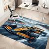 1pc M-McLaren logo Print Area Rug - Soft, Washable Non-Slip Indoor Mat, Living Room, Home Office Decorative Rug,Office Decorative