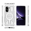 BIBERCAS J-16 Transparent Series For Xiaomi Redmi Turbo 4 5G/Poco X7 Pro 5G Case Compatible with MagSafe TPU+PC Phone Cover