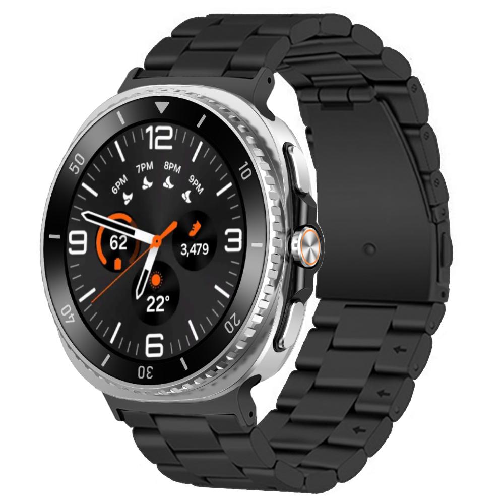 Stainless Steel Band for Samsung Galaxy 8 40mm 44mm 8 Classic 46mm Ultra 2025 Luxury Strap for Samsung Galaxy Watch 7 6 5 4 FE