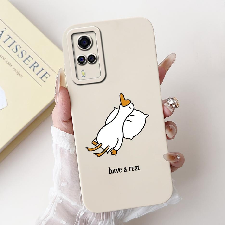 For Vivo Y31 Case Vivo Y51 2020 V2030 Cute Dog Cartoon Phone Case For Vivo Y53s 4G VivoY33 V2057 Vivo Y31 Y51 Soft Covers Fundas