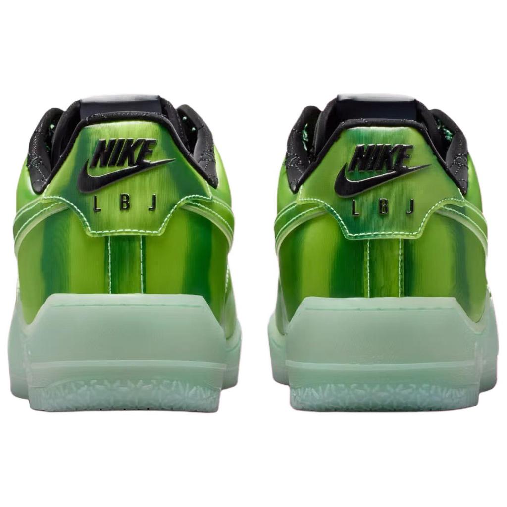Nike Air Force 1 Low Premium Lebron James - LA Unisex Sneakers White Voltage-Green Multi-Color-Black-Chlorophyll IQ5368-300