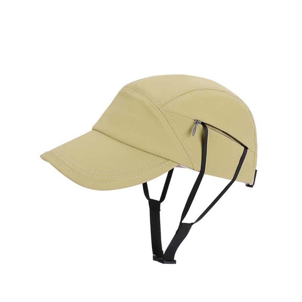 

Sunshade Summer Drawstring Baseball Cap Breathable Sunscreen Equestrian Hat Cycling хаки