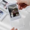 3-Zoll magnetischer faltbarer Fotorahmen Schlafzimmer Schreibtisch-Displayrahmen Transparenter Kühlschrankmagnet Foto-Dekoration Ornamente