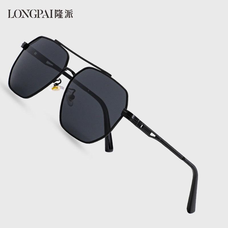 

Строго отобранные поляризованные металлические солнцезащитные очки с изменяющимся цветом света для путешествий на открытом воздухе и вождения Очки-жабы Солнцезащитные очки Advanced Sense