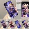 Anime Genshin Impact Fischl Phone Case for Samsung Galaxy Note 10 Pro S26 Ultra S23 S24 FE S25 S21 S22 PLUS Shockproof Cove