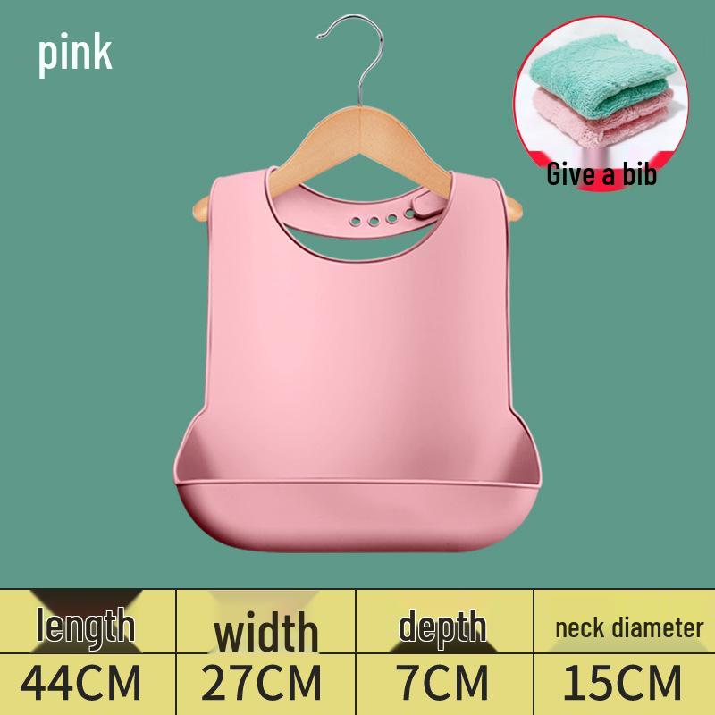 Waterproof Silicone Bib for Adults: Ideal for Elderly Mealtime