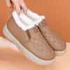 2024 Winter Women's Waterproof Cotton Boots: Thick-Soled, Casual, Warm, Plus Velvet, Comfortable Snow Shoes