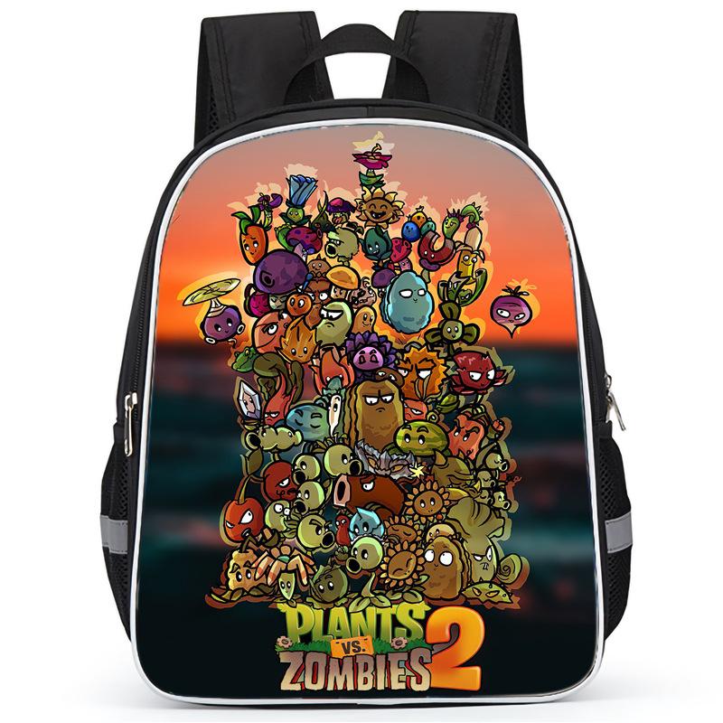 Plants Vs. Zombies Plants Vs. Zombies Anime Backpack Student Bag