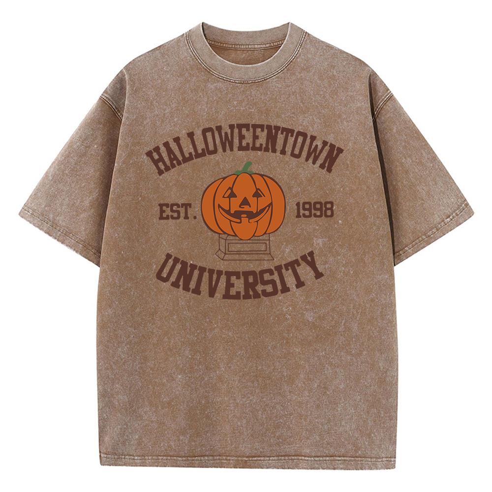 Halloweentown Est 1998 University Printing Mans Tees Fitting Comfort Tshirt Leisure Round Neck T Shirt Pleasure Tops
