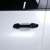Auto Exterior Accessories Carbon Fibre Gloss Black Style Exterior Door Handle Trim Covers For KIA SELTOS 2021-2025 LHD/RHD
