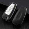 Leather TPU Car Smart Key Full Cover Case Fob Shell for Ford Focus 2 3 4 MK2 MK3 MK4 Mondeo Galaxy Fiesta Kuga Escape Ecosport