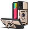 Carcasă Armură Rezistentă la Șocuri Pentru Samsung Galaxy M52 M32 M22 M51 M23 M33 M62 M12 F23 5G Fereastră Glisantă cu Buton Inel Magnetic Carcasă Cover