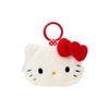 SANRIO Face-Shaped Mini Pouch with Carabiner Hello Kitty Ages 3 and up 015423