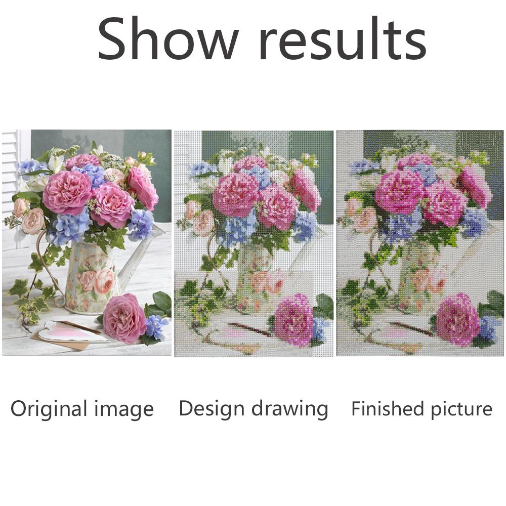 Round Diamond 5D Diamond Painting Mandala Kaleidoscope Full Diamond Embroidered Mosaic Home Decoration Christmas Gift