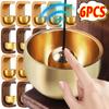 Magnetic Brass Doorbell Wireless Doorbells Solid Wooden Wind Chimes Entrance Door Bells Hanging Pendants Home Decoration Gifts