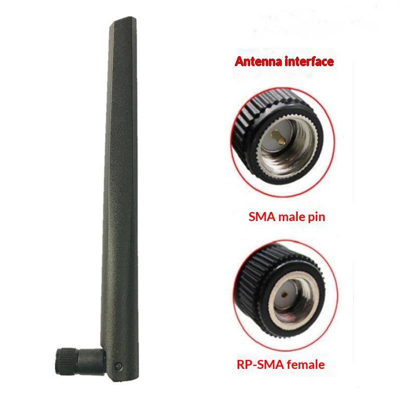 2Pcs Wifi Antenna 2.4Ghz/5.8Ghz Dual Band 6Dbi Rp-Sma Connector For Mini Pci Card Camera Usb Adapter Wireless Network Router
