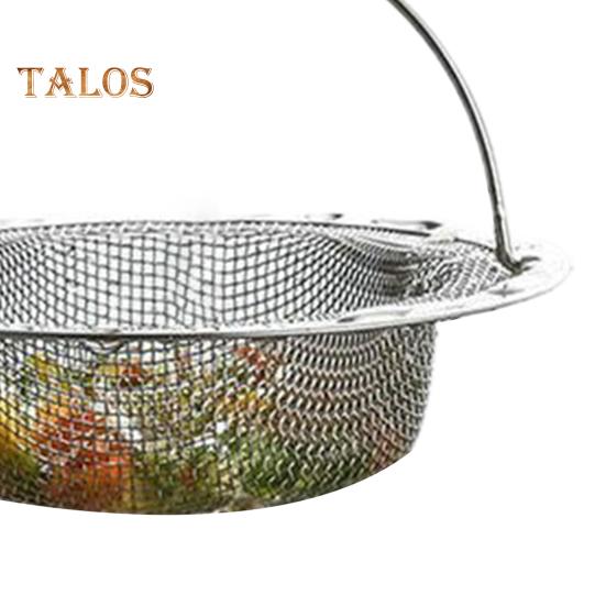 Sink Strainer with Handle Durable Reusable Stainless Steel Kitchen Sink Stopper Strainer Household Supplies